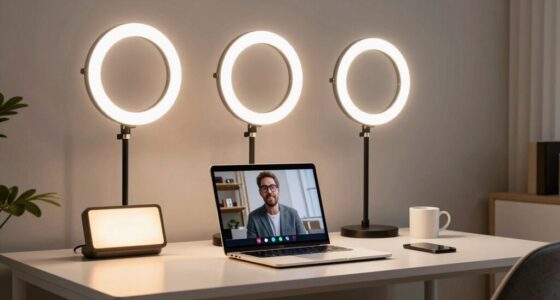 affordable office video lighting