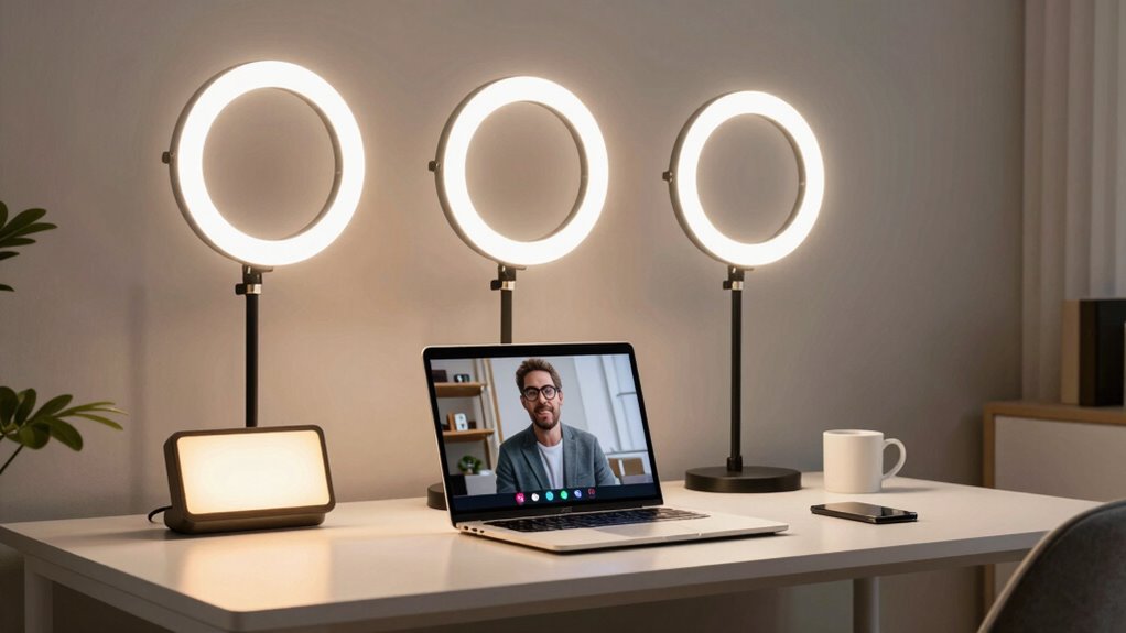 affordable office video lighting