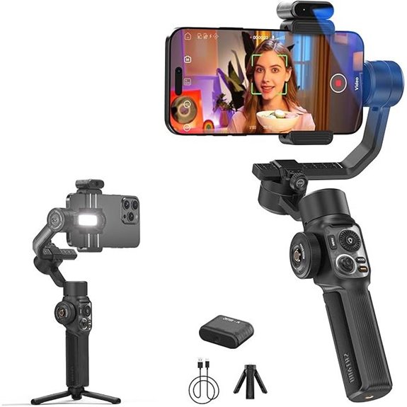 ZHIYUN Smooth 5S AI Gimbal with Fill Light