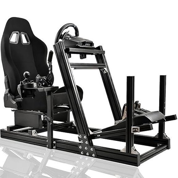 Marada Aluminum Racing Simulator Frame (No Wheel/Pedals)