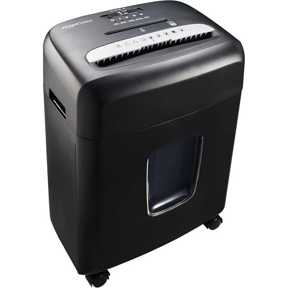 Amazon Basics Micro Cut Paper Shredder (8-Sheet)