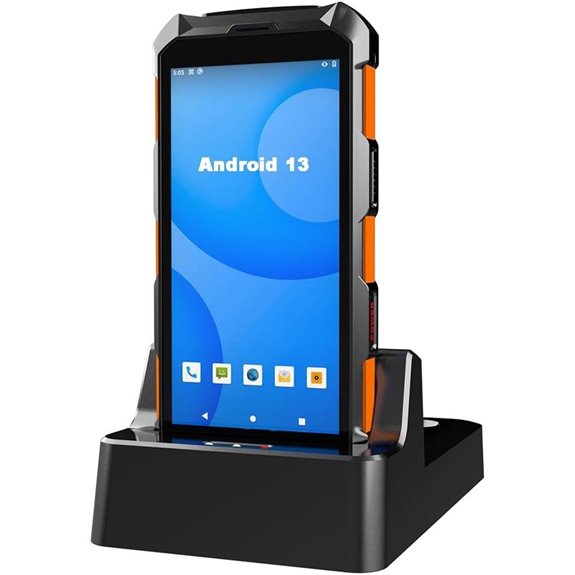 Android 13 Handheld Barcode Scanner with Touchscreen