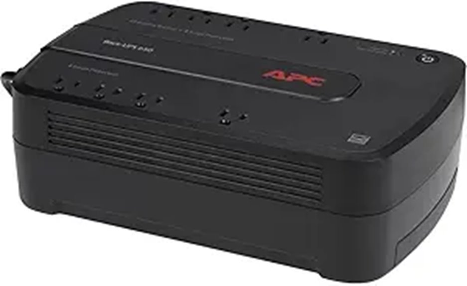 APC BE650G1 UPS Battery Backup & Surge Protector