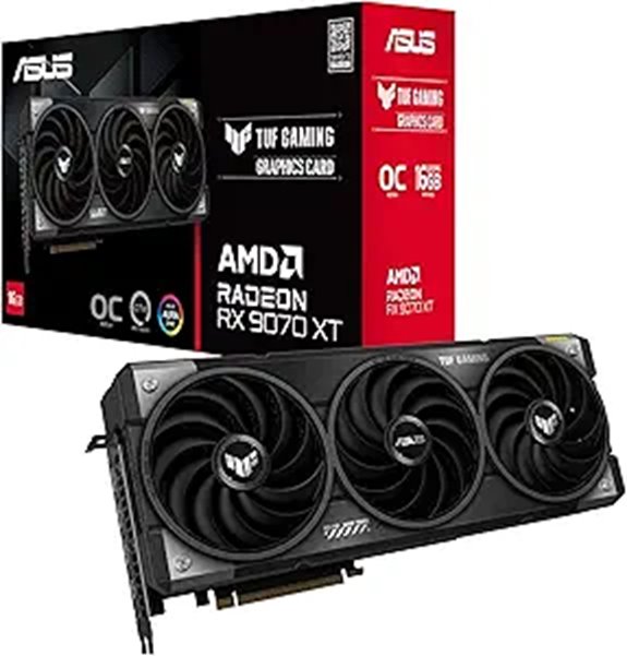 ASUS TUF Radeon RX 9070 XT OC Graphics Card