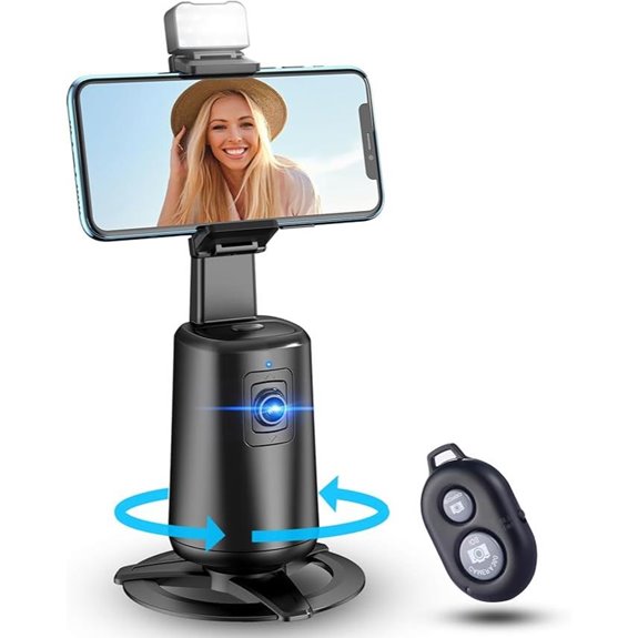 auto face tracking tripod