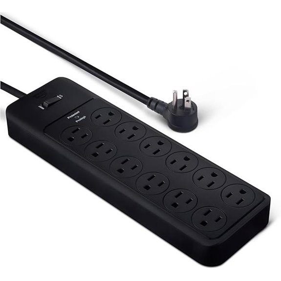 Amazon Basics 12-Outlet Surge Protector Power Strip