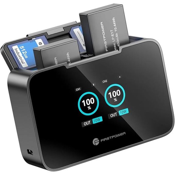 FirstPower LP-E17 Battery & 20W Dual Fast Charger
