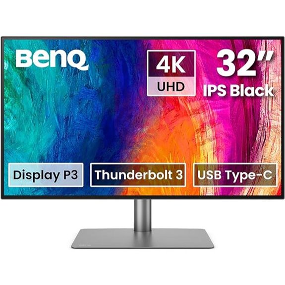 BenQ 32 4K IPS Monitor with Thunderbolt & USB-C