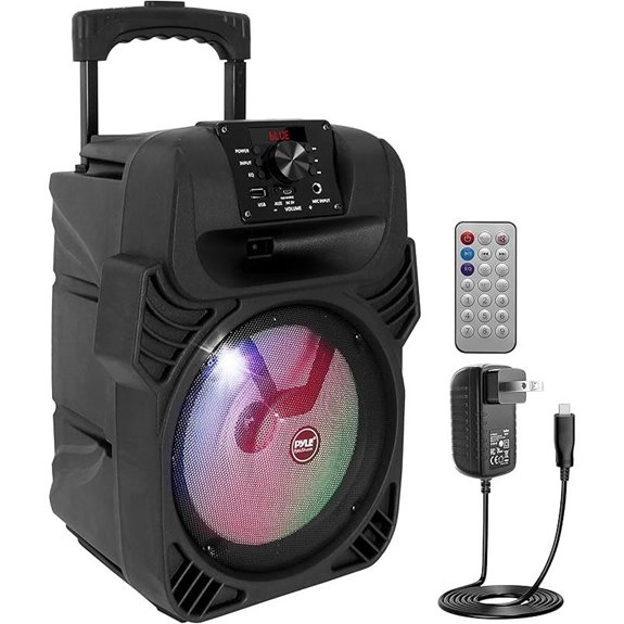 bluetooth karaoke party speaker