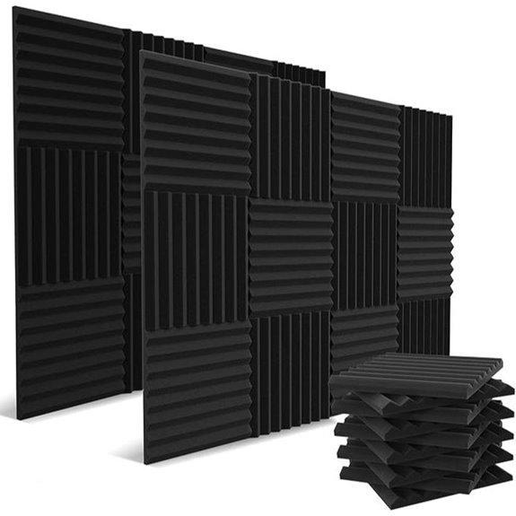 52 Pack Acoustic Foam Panels for Soundproofing