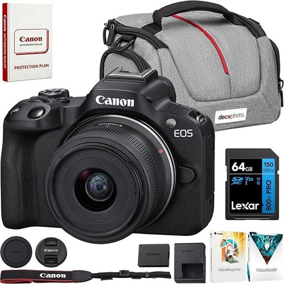Canon EOS R50 Mirrorless Camera Bundle