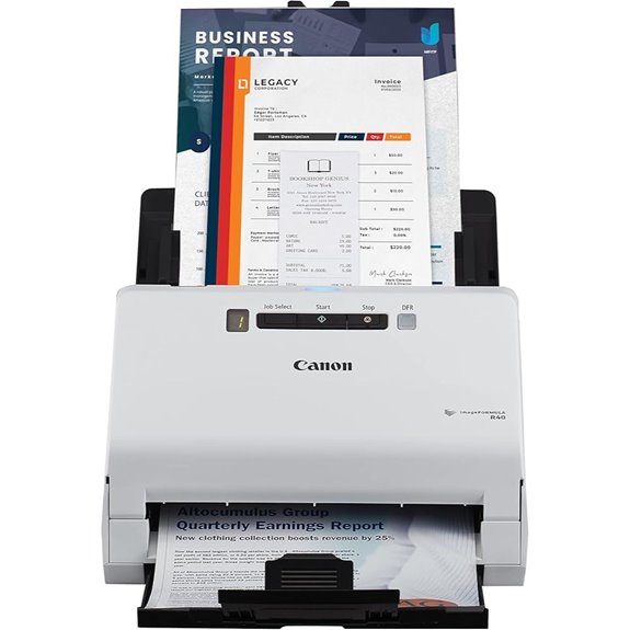Canon R40 Office Document Scanner with Auto Feed