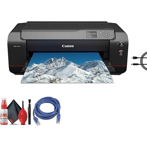 Canon PRO-300 Wide-Format Color Inkjet Printer Bundle