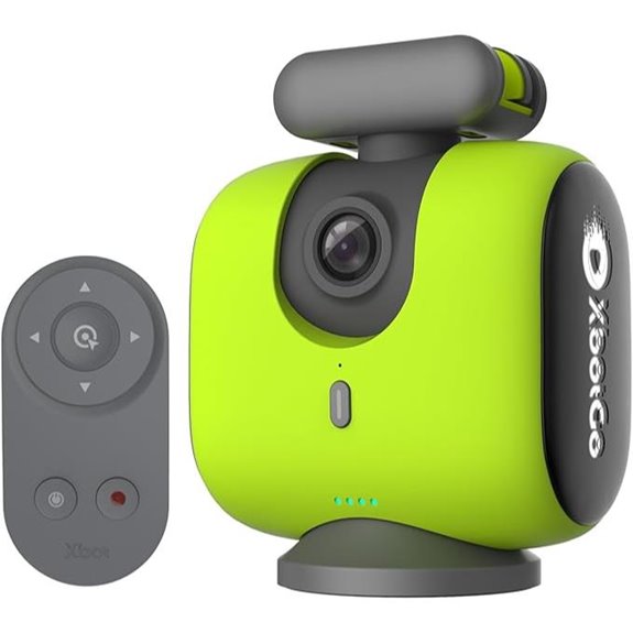 XbotGo Chameleon AI Sports Action Camera (Lemon Green)