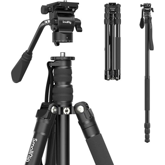 SmallRig CT180 Tripod with Fluid Head