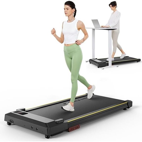 Walking Pad with Incline Compact 3-in-1 Treadmill