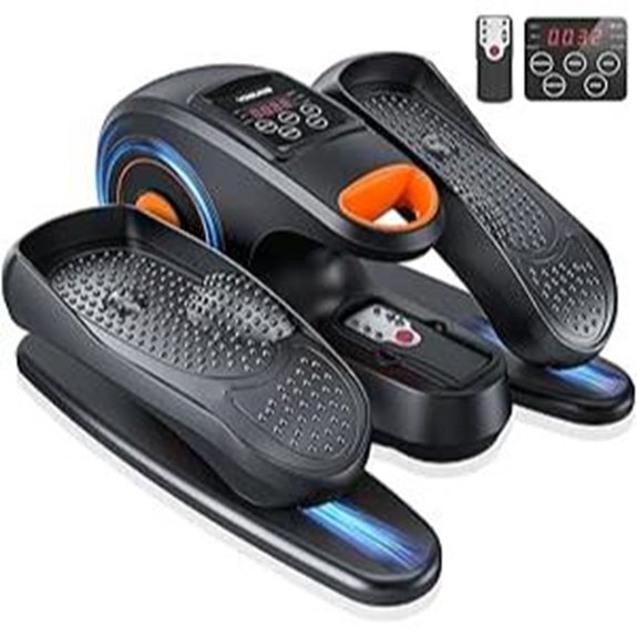 YOSUDA Under Desk Elliptical with Remote & Footstraps