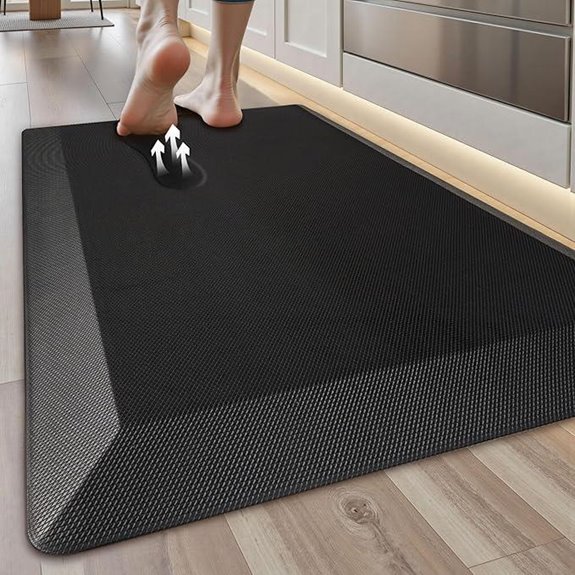 Anti-Fatigue Cushioned Kitchen Mat Waterproof Non-Slip