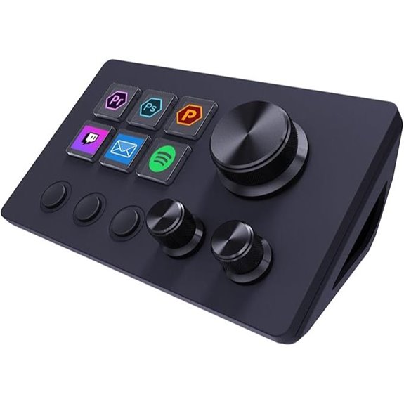 Basicolor Streaming Macro Keypad with LCD Shortcut Keys