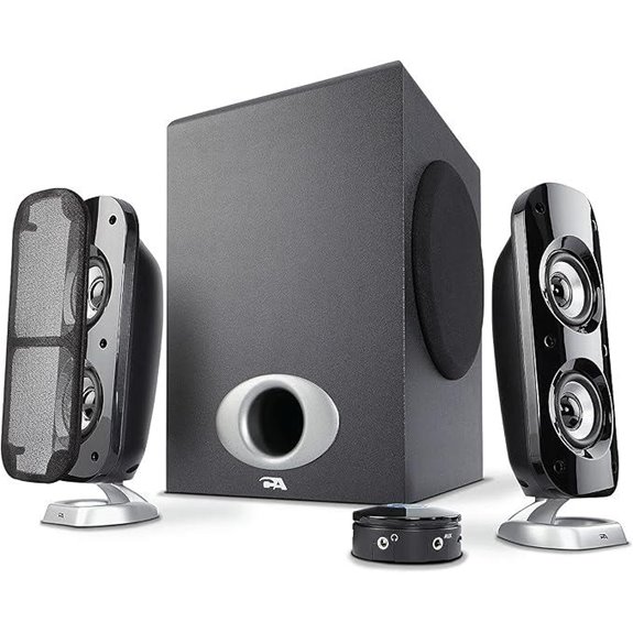 Cyber Acoustics CA-3810 2.1 Speaker System with Subwoofer