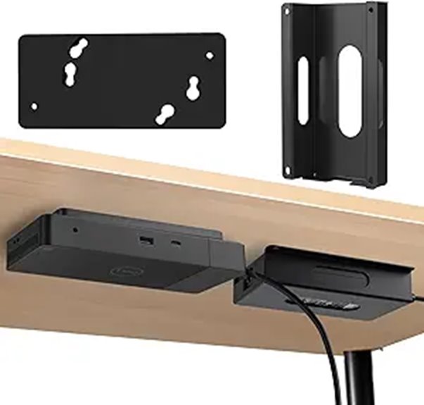 Under Desk Mount for Dell WD19 & Power Bricks