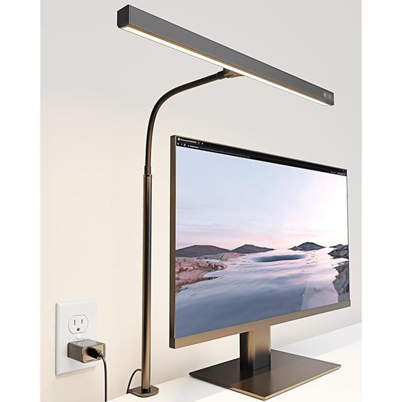 SUPERDANNY LED Desk Lamp with Dimmable Touch Control