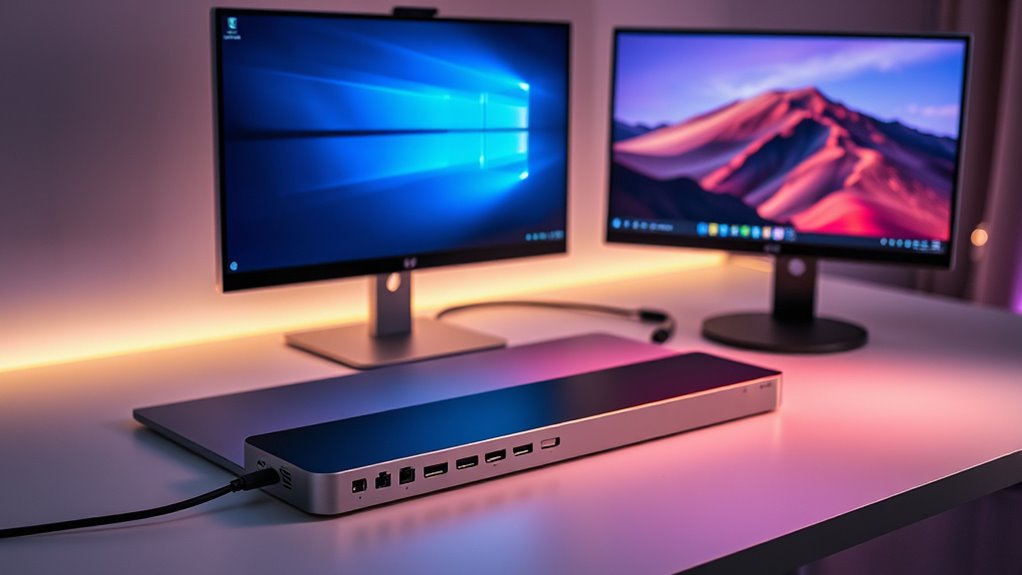 docking station compatibility and features