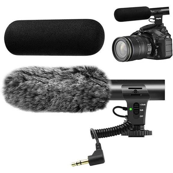 Camera Microphone for DSLR and Cameras
