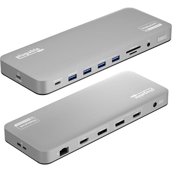 Plugable USB-C Docking Station with Dual 4K Monitors