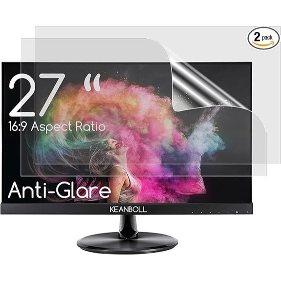 2-Pack 27 Anti-Glare Monitor Screen Protectors