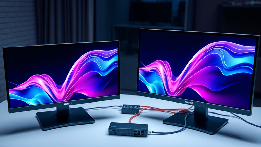 dual monitor compatibility considerations