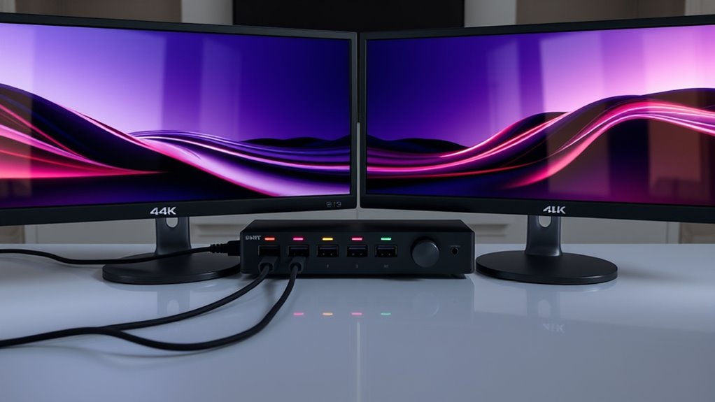 dual monitor compatibility features