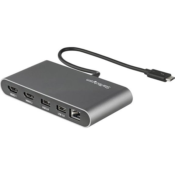 dual monitor thunderbolt mini dock