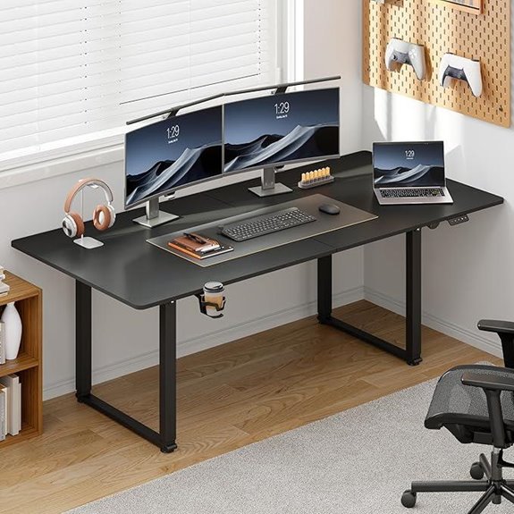 Adjustable Standing Desk with Dual-Motor & Memory Presets