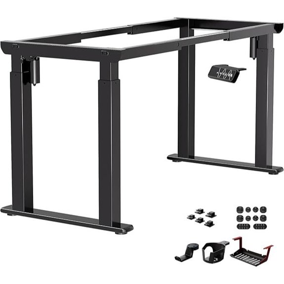 JWX Electric Standing Desk Frame with Dual Motors