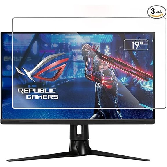 2-Pack 19 Anti-Glare Monitor Screen Protectors
