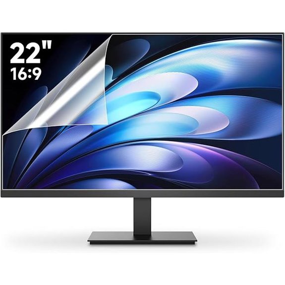 2 Pack 22 Anti-Glare Computer Screen Protectors