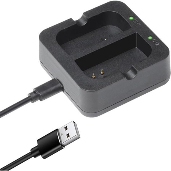 Dual Port Charger for Ring Batteries and Cameras