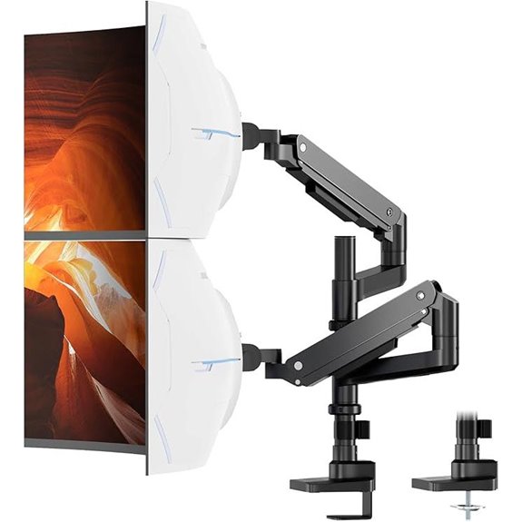 PUTORSEN Dual Monitor Arm for Ultrawide Screens
