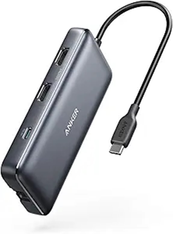 Anker Dual Monitor USB-C Docking Station (8-in-1)