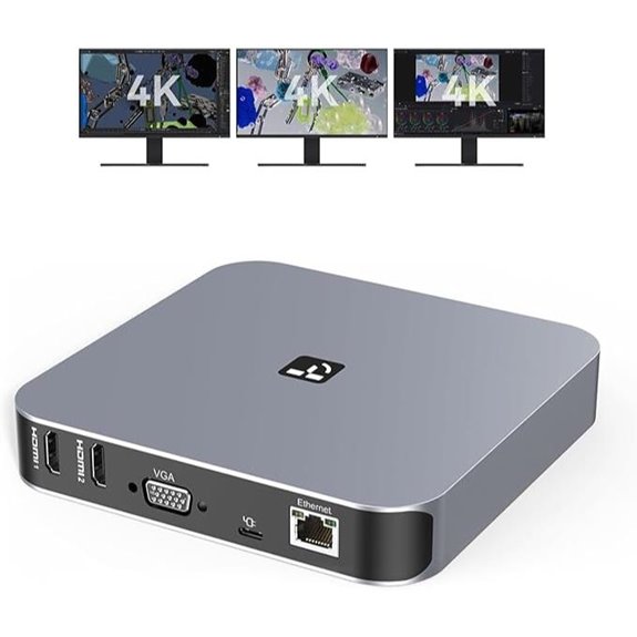 USB-C Dual Monitor Dock for MacBook and PC