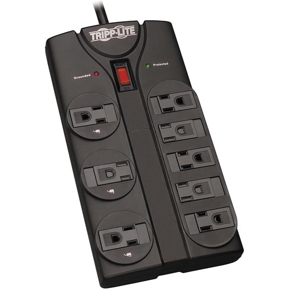 Eaton Tripp Lite 8-Outlet Surge Protector Power Strip