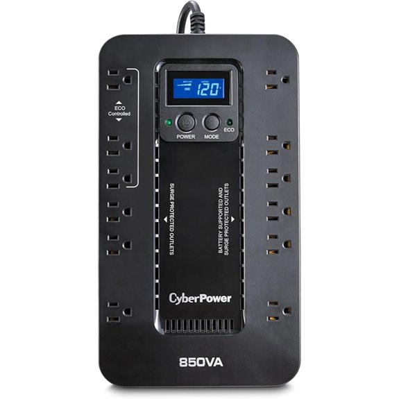 CyberPower EC850LCD Eco UPS Battery Backup & Surge