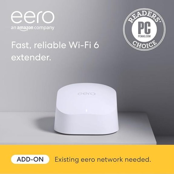 eero 6 Mesh Wi-Fi Extender (Coverage Up to 1500 sq ft)
