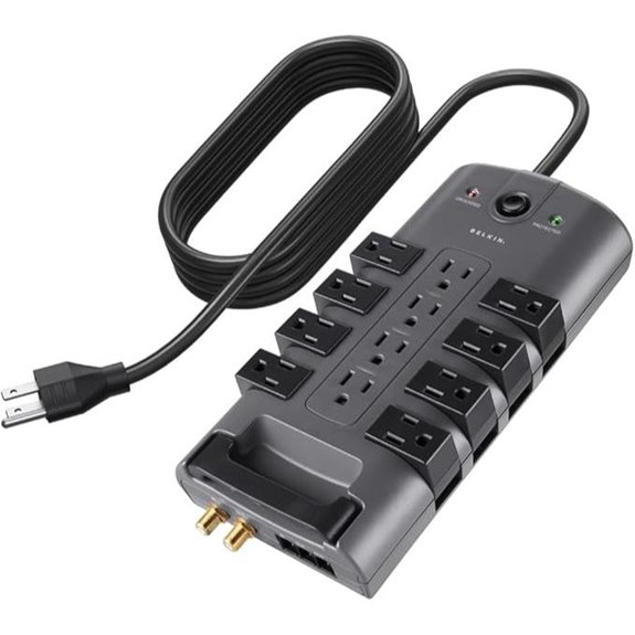 Belkin Surge Protector Power Strip with 8 Outlets