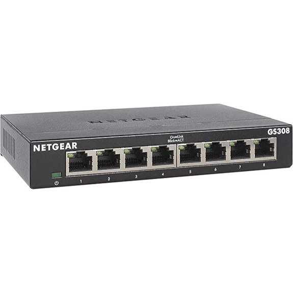 NETGEAR 8-Port Gigabit Ethernet Switch