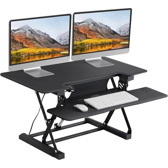 Dyropcurv 46 Electric Standing Desk Converter
