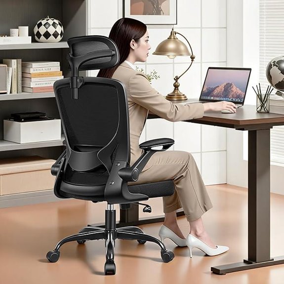Ergonomic Mesh Office Chair with Lumbar Support