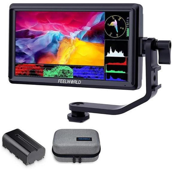 FEELWORLD S55 V3 6 DSLR Field Monitor with Case