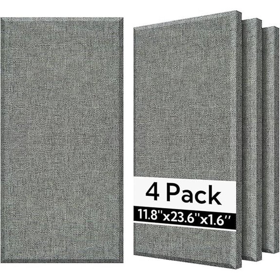 Olanglab Fiberglass Acoustic Wall Panels (4 Pack)